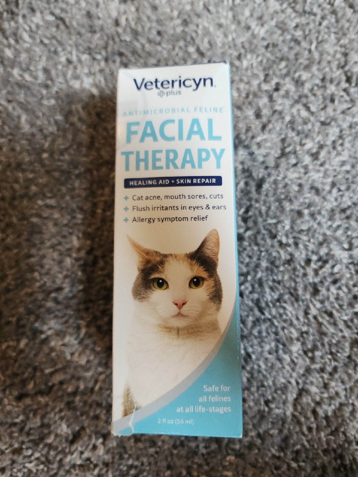 Vetericyn Plus Antimicrobial Feline Facial Therapy, Healing Aid + Skin Repair