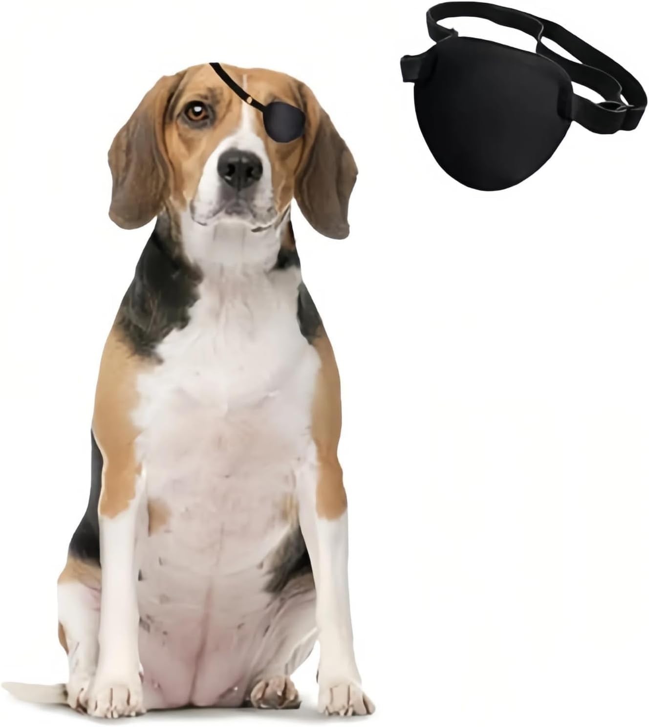 PET Dog Eye Patch, Patch for Dogs & Cats, Small Adjustable Protective Eye Cov…