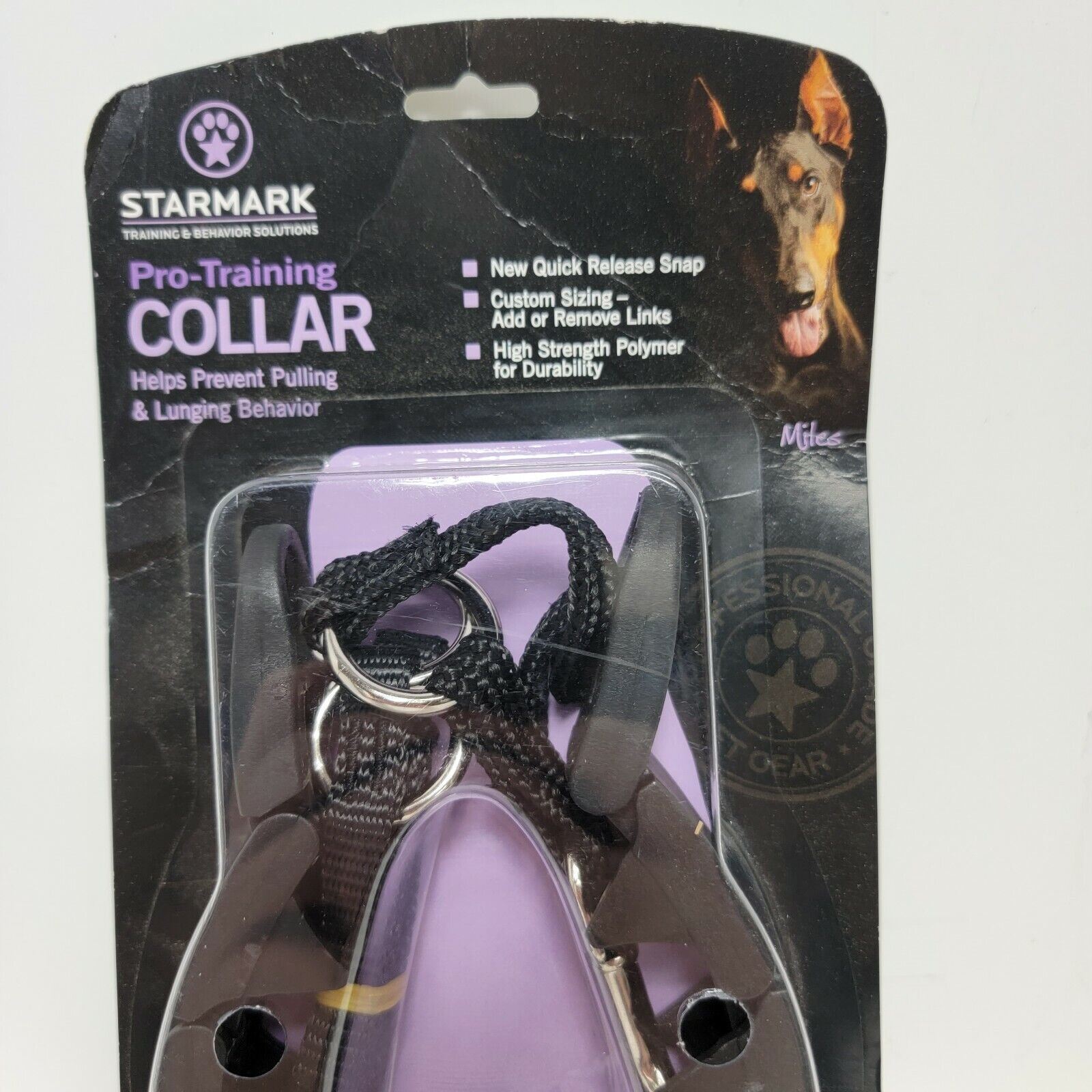 New Sealed Starmark Pro Training Dog Collar Large NIB Box B1