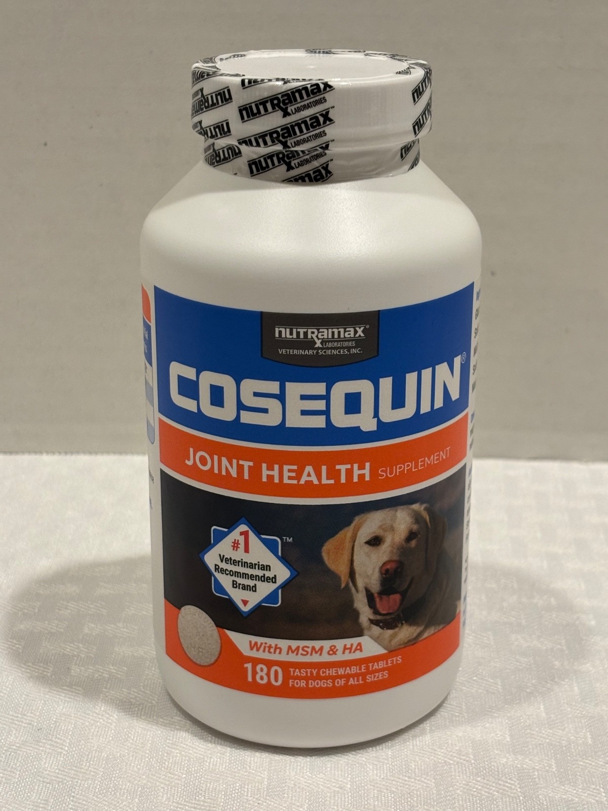 Cosequin MSM Joint Health Supplement for Dogs – 180 Chewable Tablets (Jan 2028)