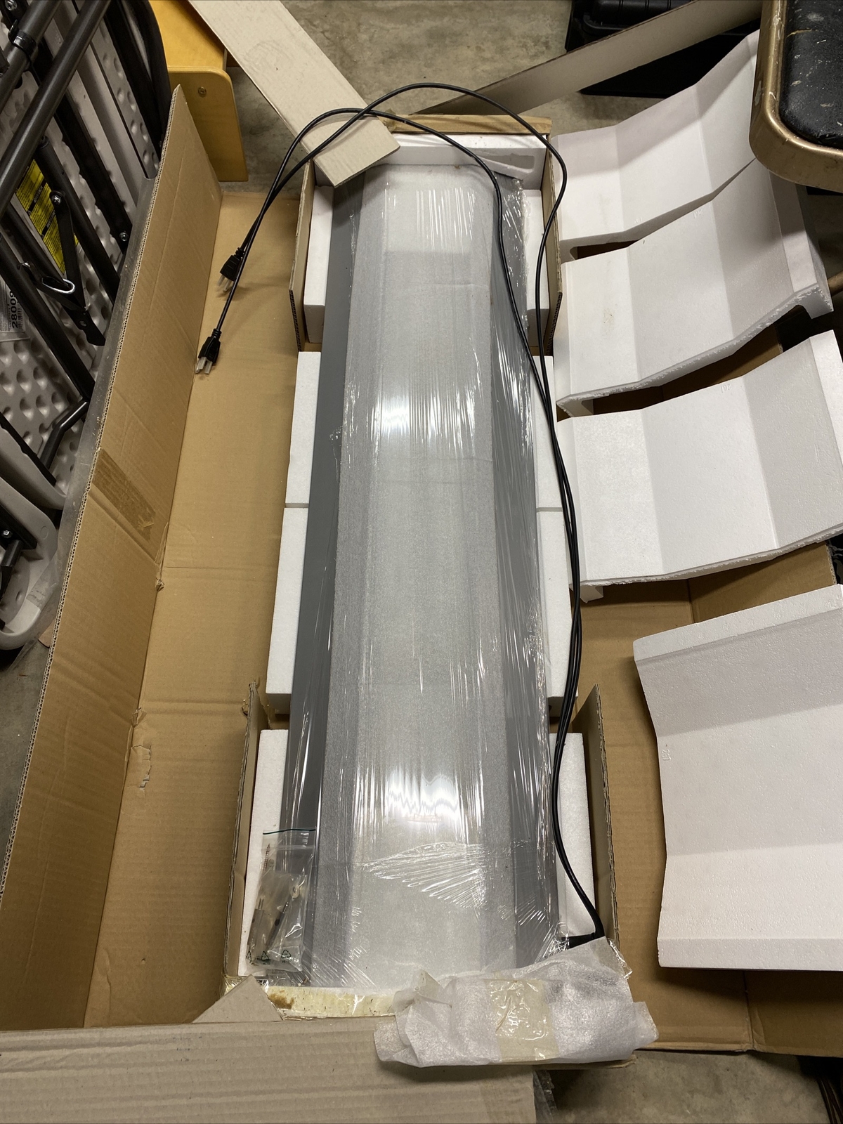 AquaMedic AquaSpaceLight 2x 250W Double Ended HQI Metal Halide Reef Light Silver
