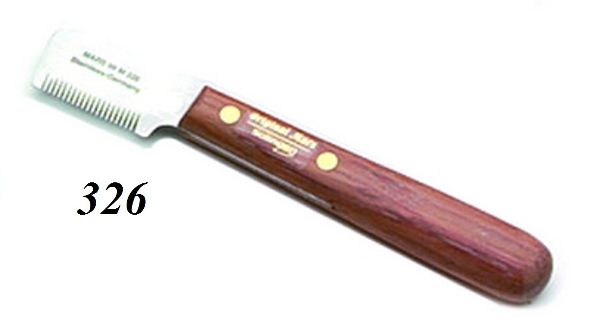MARS Pro Hand STRIPPING KNIFE Knives DOG Undercoat Hair Coat Fur Carder Stripper