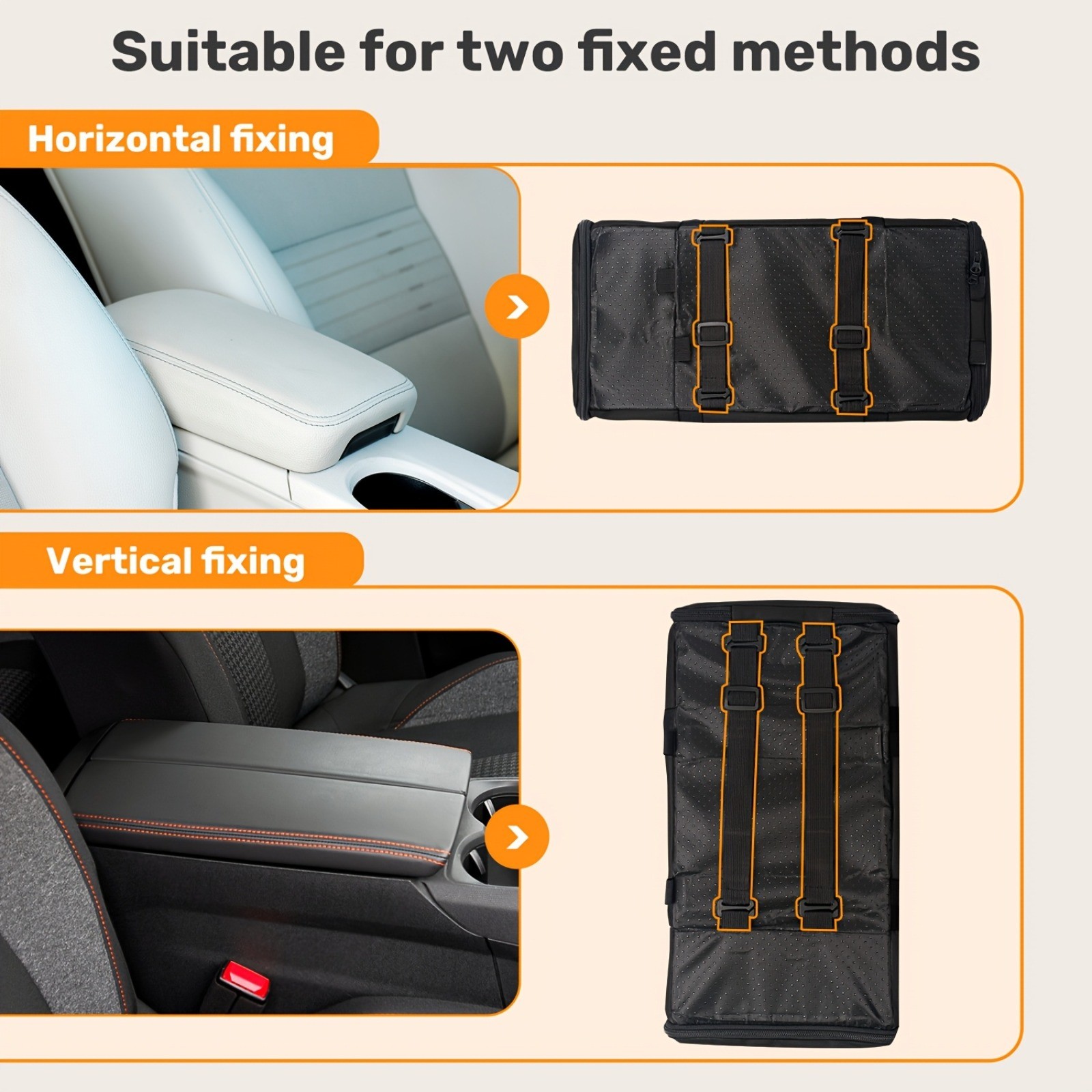 Portable Dog Booster Car Seat Travel Vehicle Backpack Carrier Bag for Small Dogs