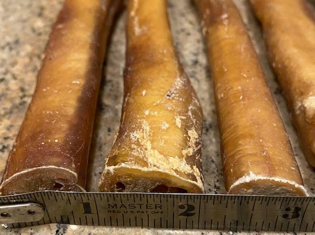 6″ inch Black Angus JUMBO THICK BULLY STICKS Natural DOG chews Treats USA SOURCE