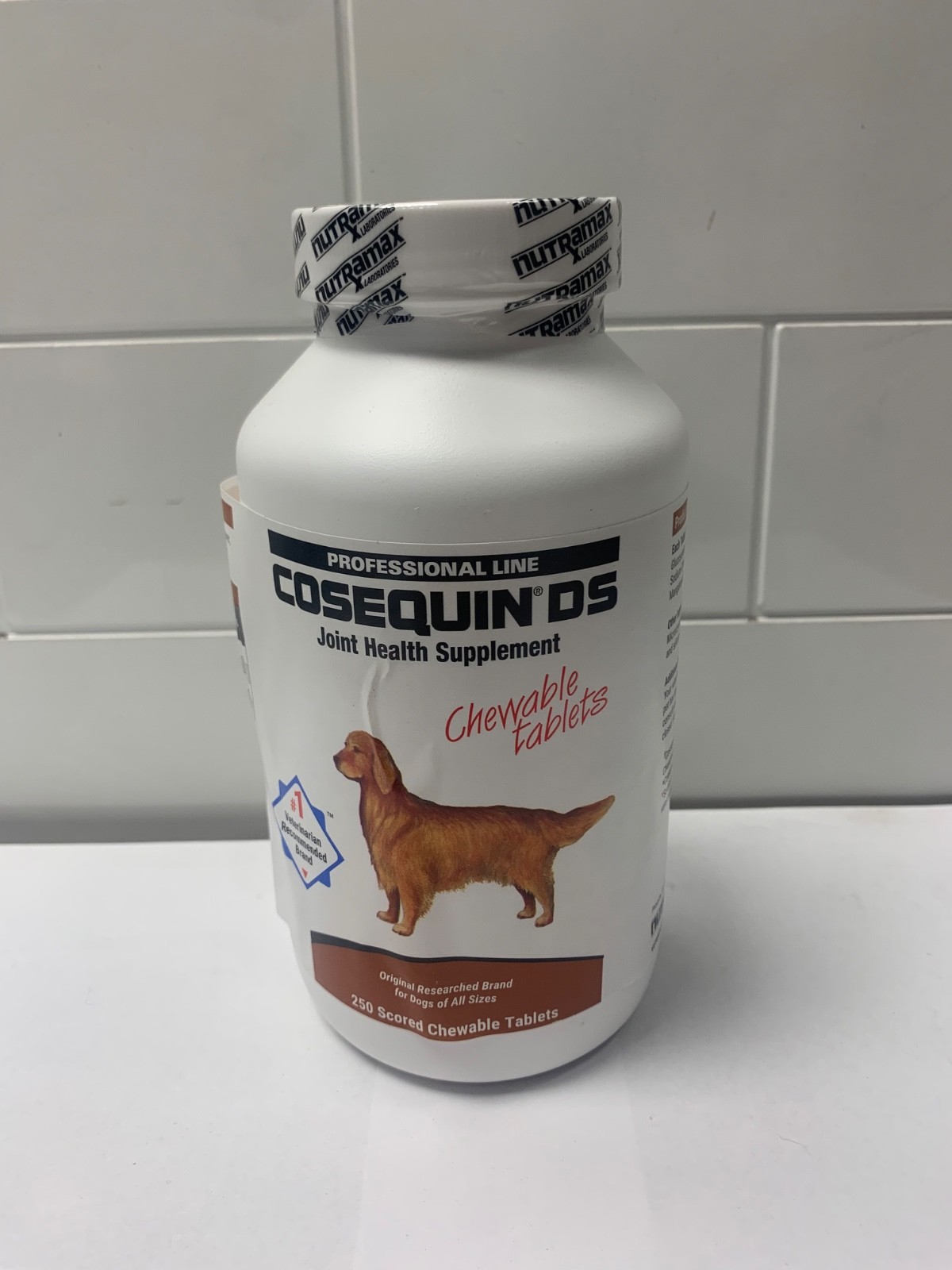 COSEQUIN DS 250 SCORED CHEWABLE TABLETS 09/2029