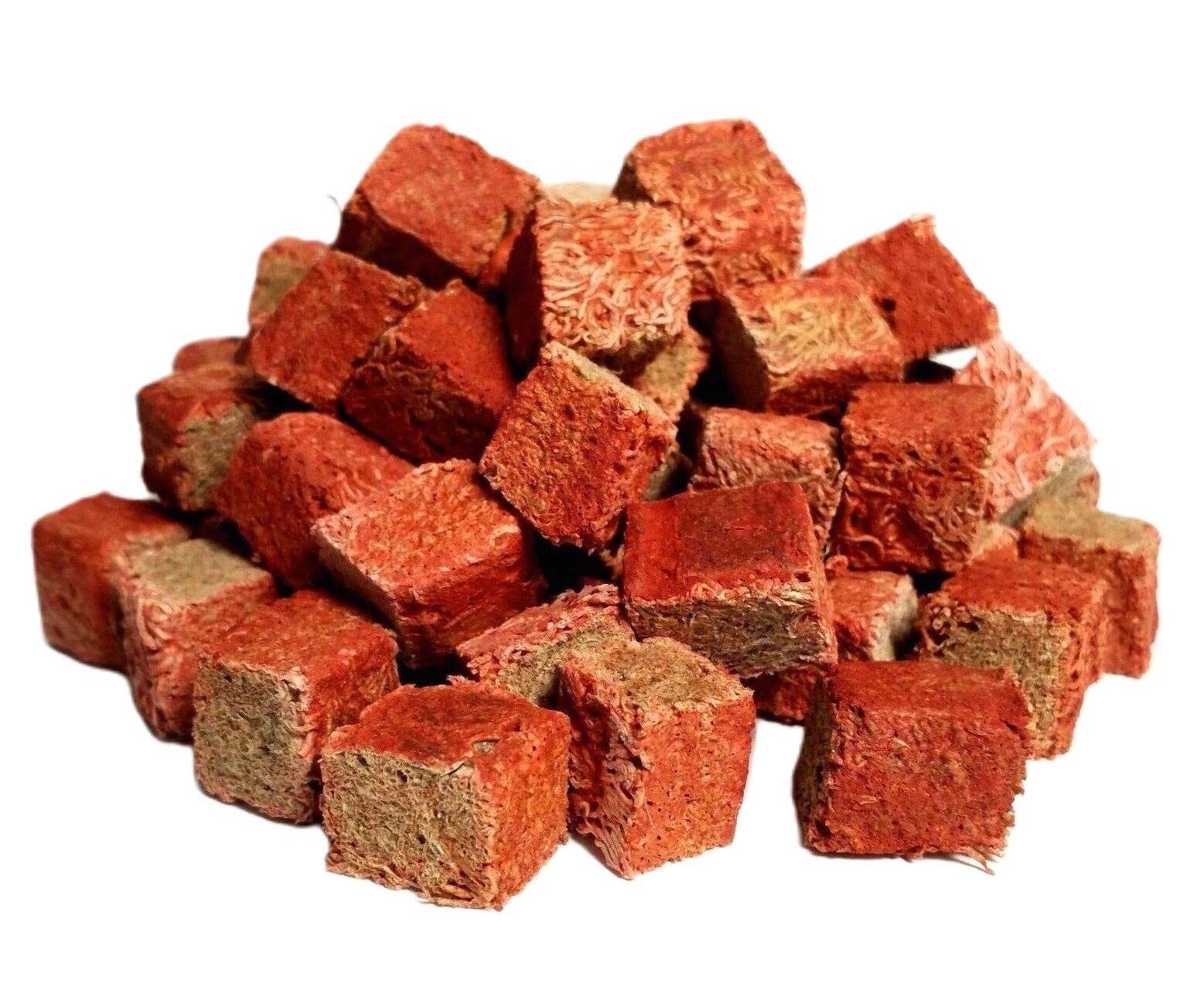 Astaxanthin Enhanced Freeze-Dried California Blackworm Cubes for Discus, Cichlid