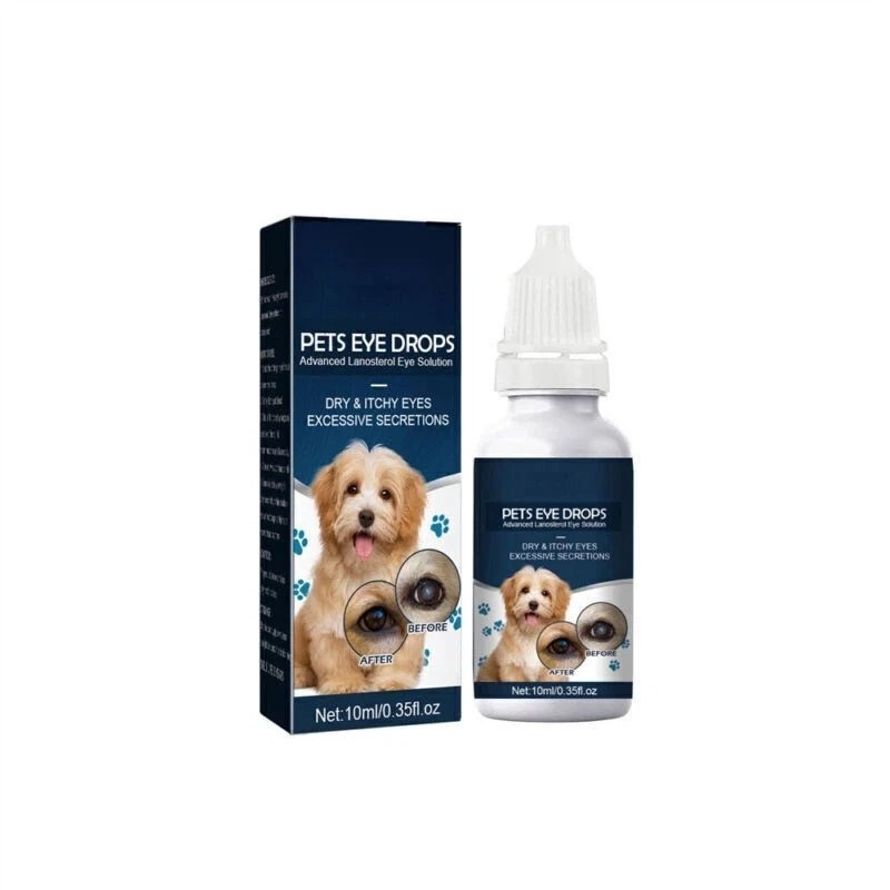 Eye Drops for Pets Bacterial,Viral and Fungal & Infections Dog Cat Treatment US