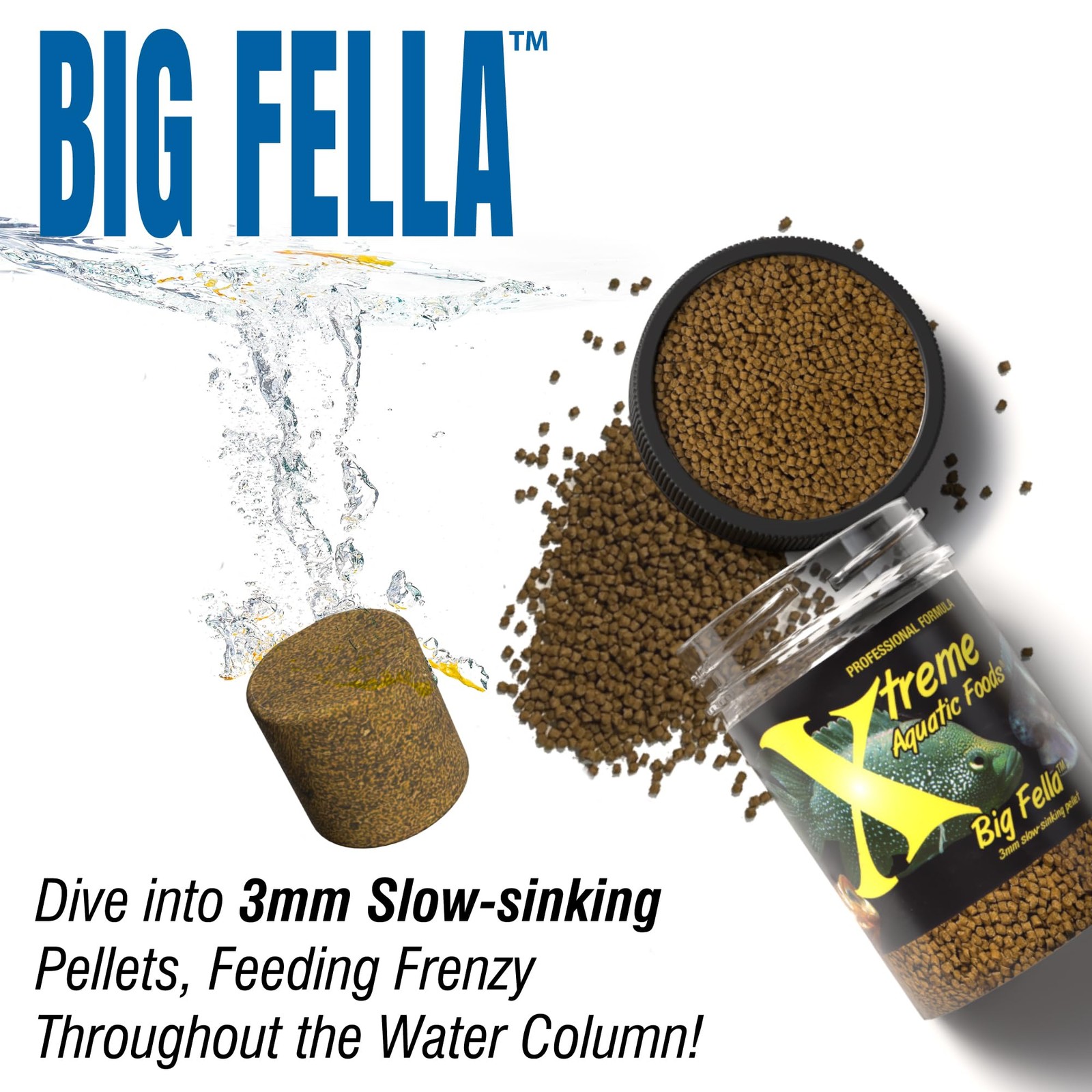 Xtreme Big Fella 3.0mm Pellets Professional Nutrition for Medium to Large