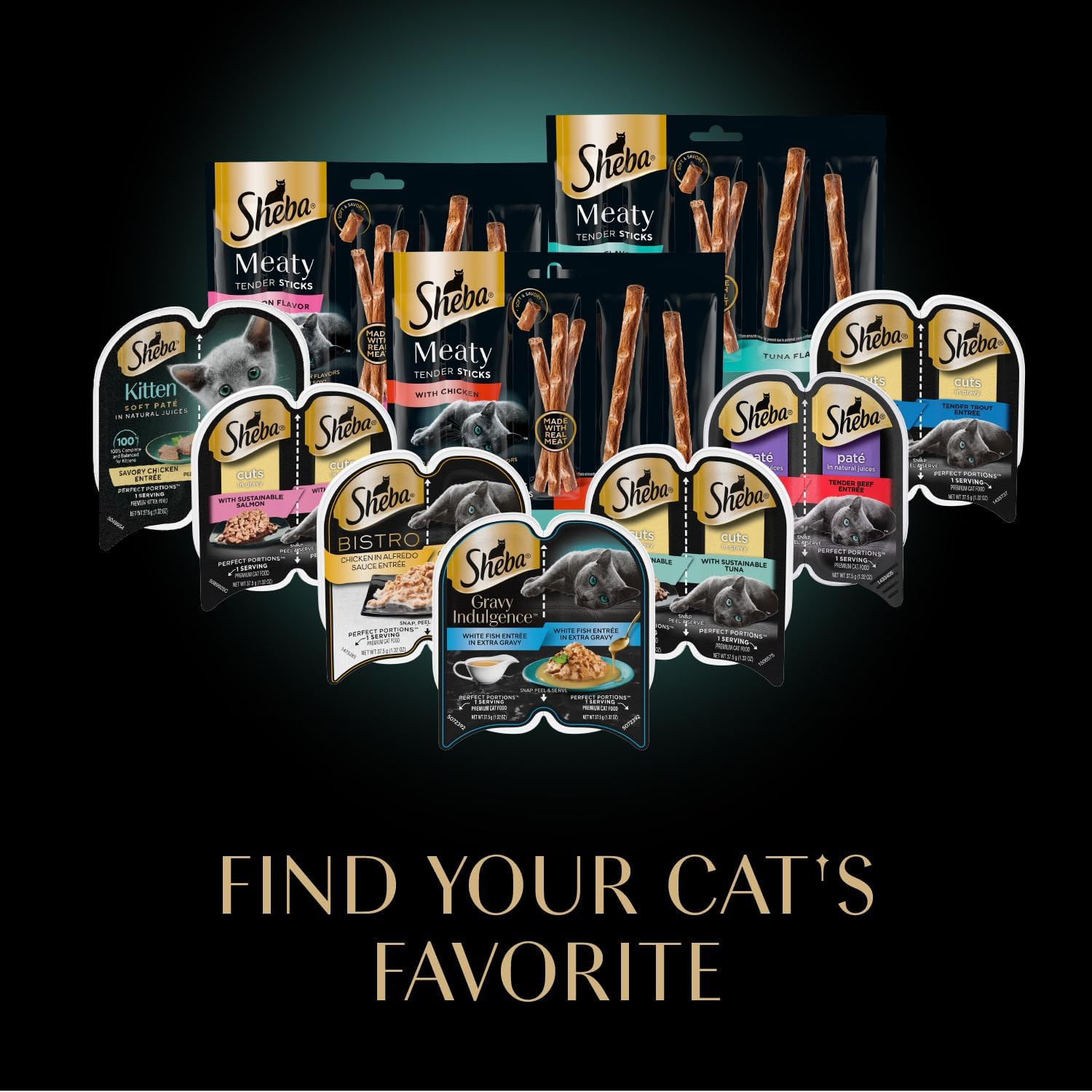 Meaty Tender Sticks Chicken Cat Treats, Salmon Flavor, Cat Snacks, 0.14
