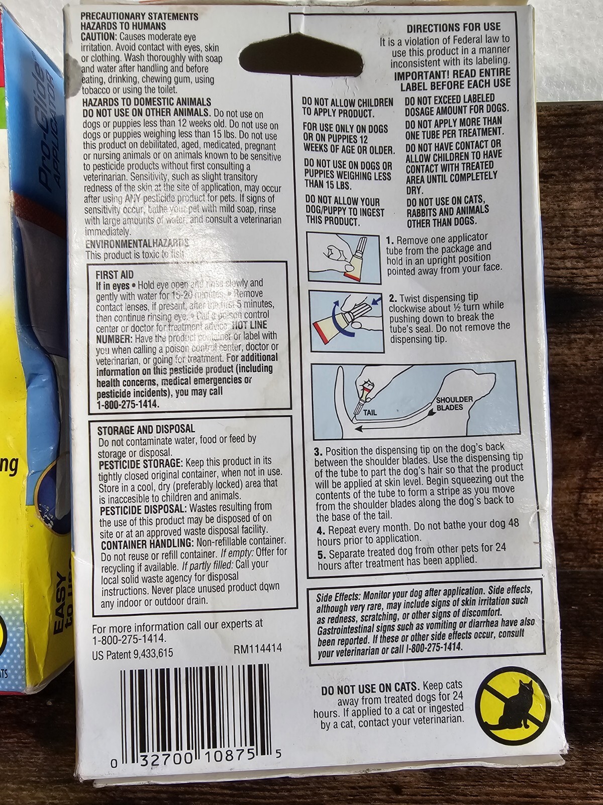 2 Packs Hartz Ultra Guard Pro Triple Action Dogs 15 To 30 Lbs Flea & Tick Drops