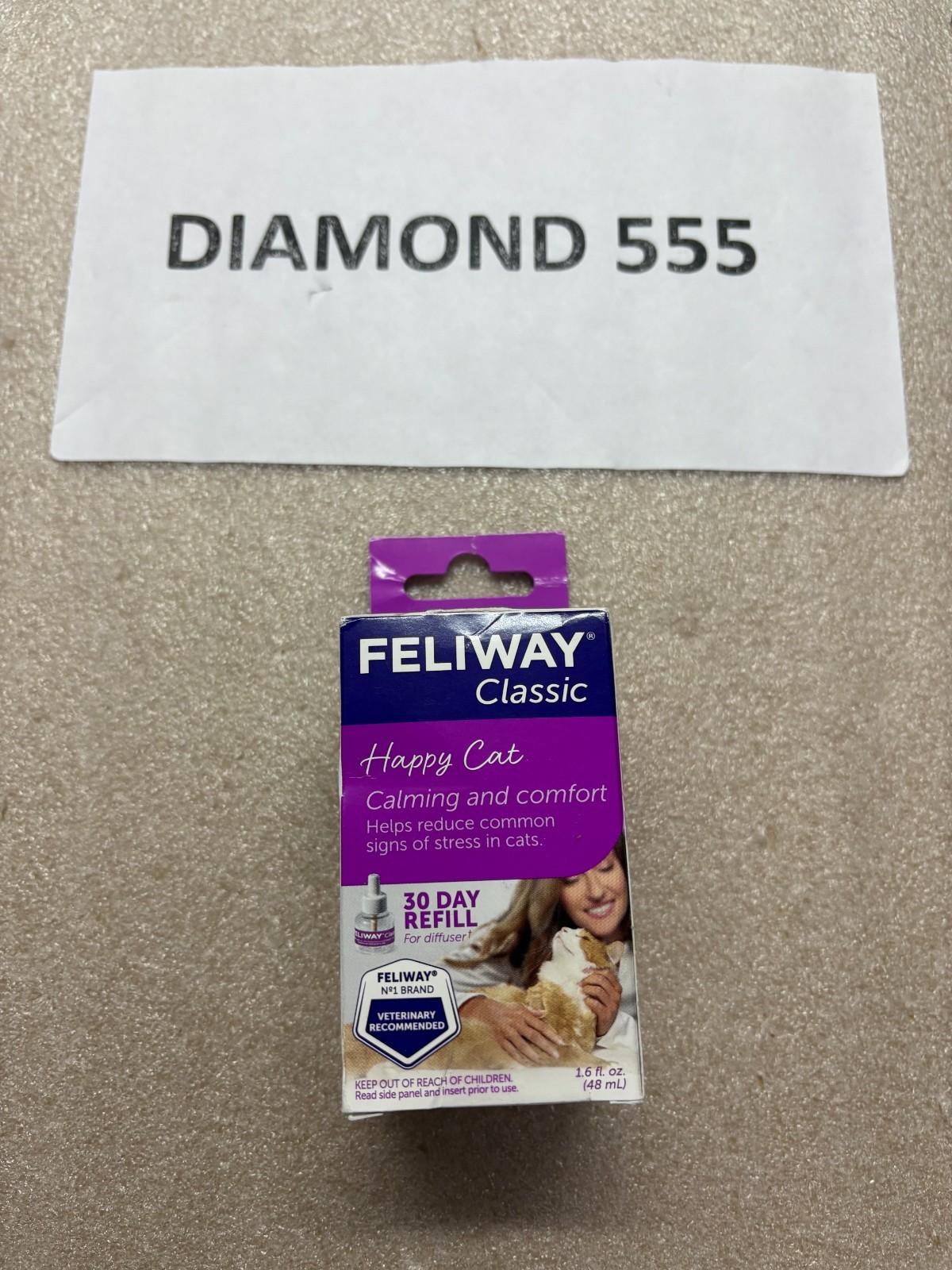 Feliway C23850C Classic 30 Day Diffuser Refill – 48ml | 1296