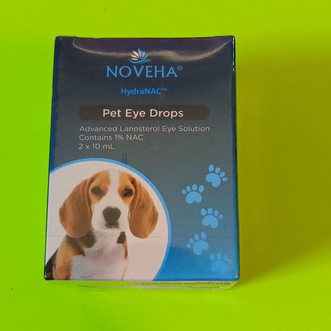 Noveha Pet Eye Drops Advanced Lanosterol Solution + NAC (2 x 10 mL) (11a