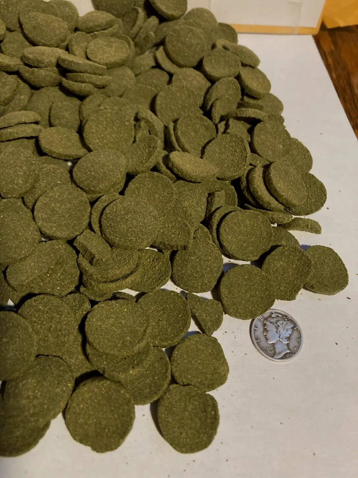 Premium Sinking „Algae Veggie Wafer“ Pleco Bottom Feeder Cory Catfish Crayfish