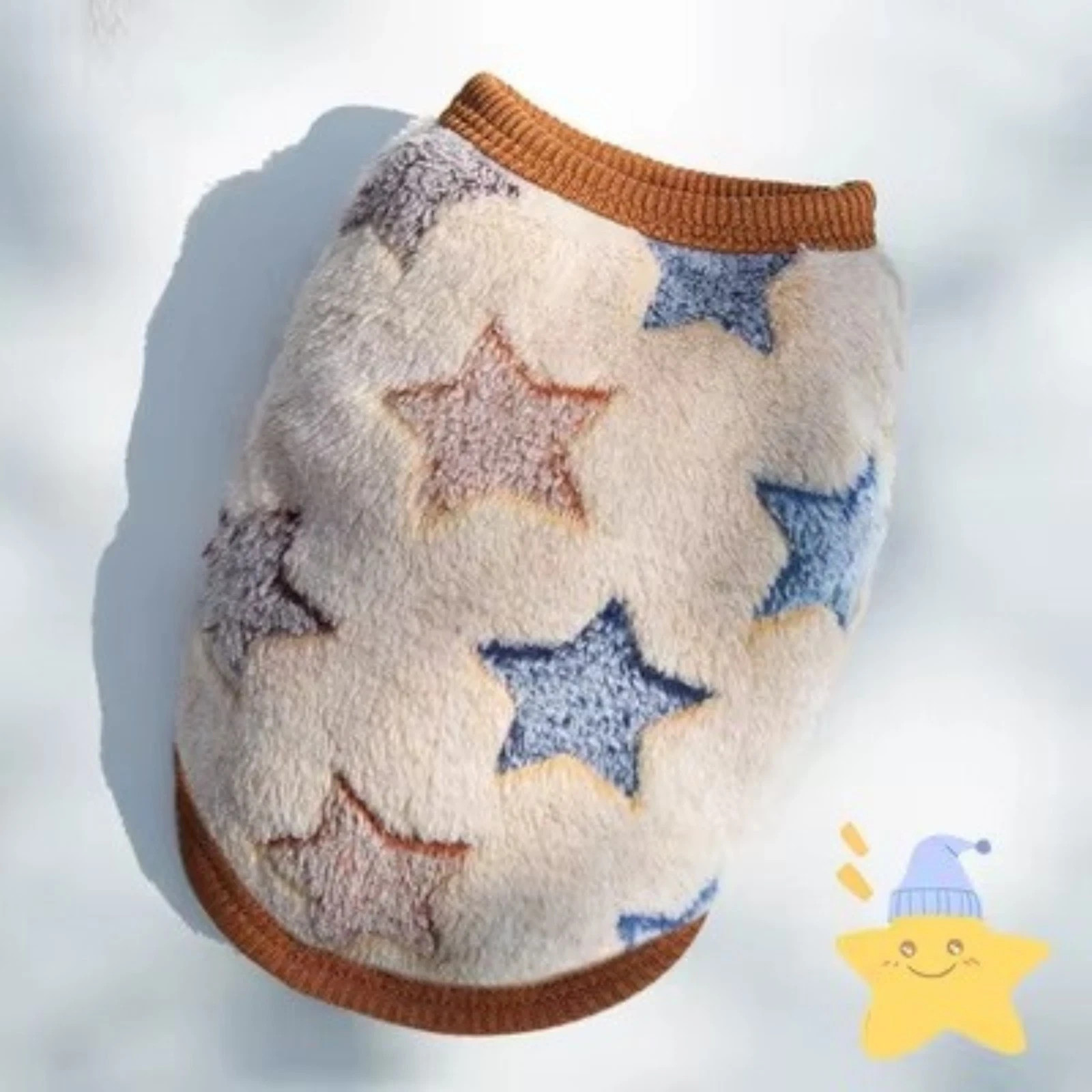 Winter Warm Cartoon Dogs Cat Soft Cotton Pet Puppy Hoodies Jumper Coat Clothes