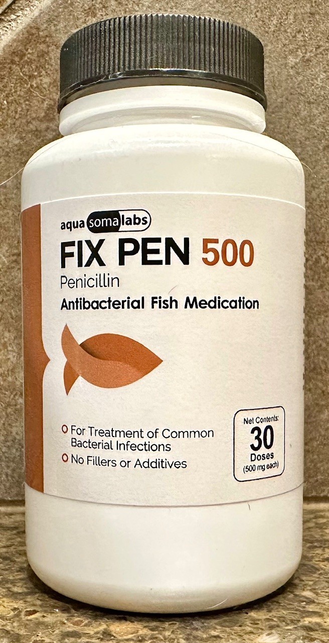 FOR FISH Aquariums & FISH Tanks Fix Pen 500mg/30 CT capsules