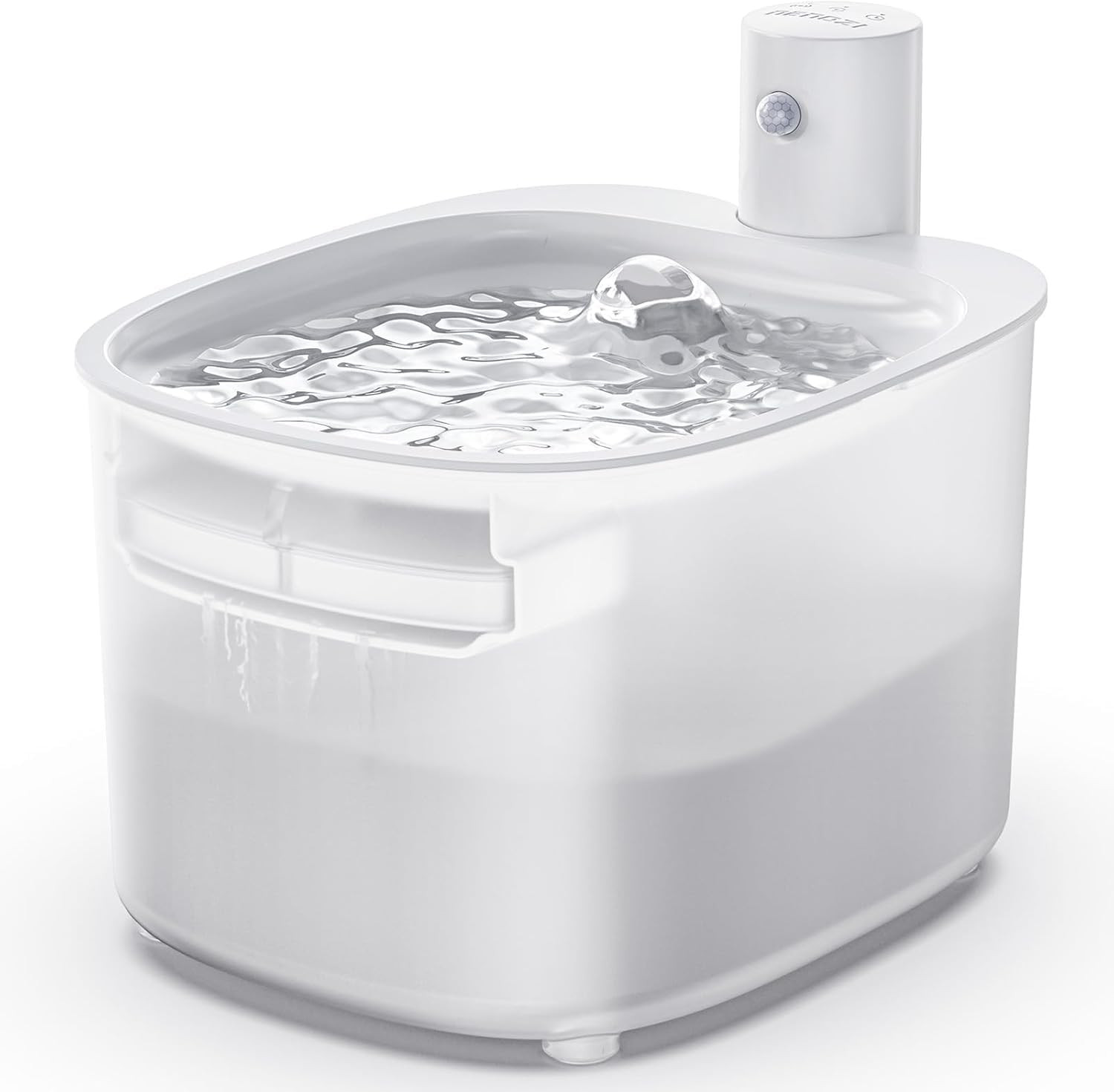Wireless Cat Water Fountain, Automatic Sensor-Activated Water Dispenser,88Oz / 2