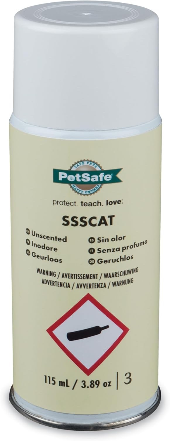 PetSafe SSSCAT Spray Unscented Replacement Refill Cans 3.89 oz – PPD19-16166