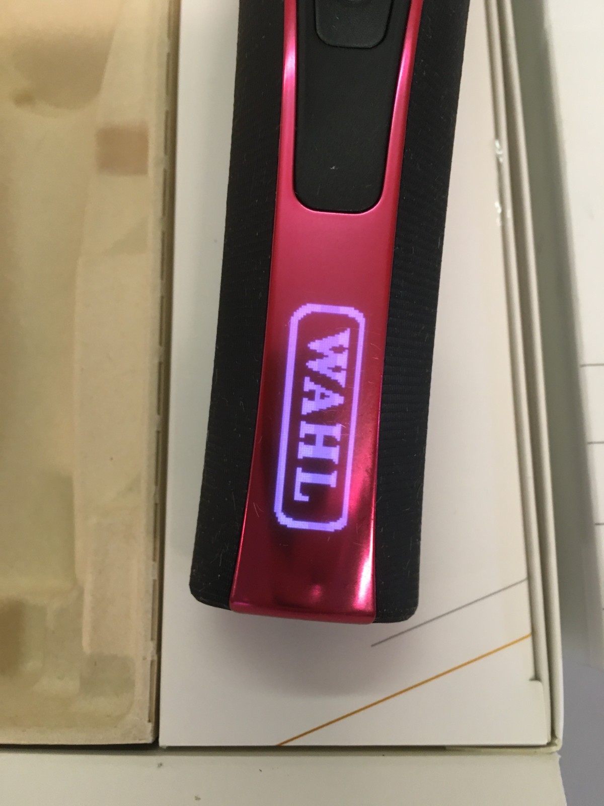 NEW Wahl Pro Animal Bravura2 Cordless Professional Pet Dog Clippers PINK
