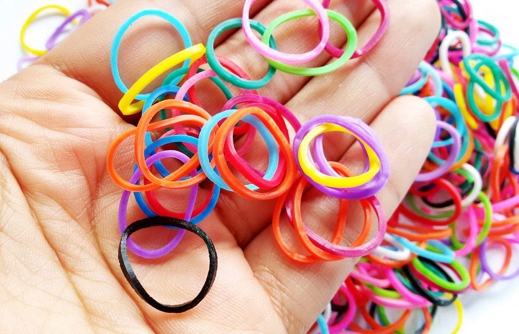 PET SHOW Pet Rubber Bands for Dog Cat Hair Bows Grooming Accessories Color Assor