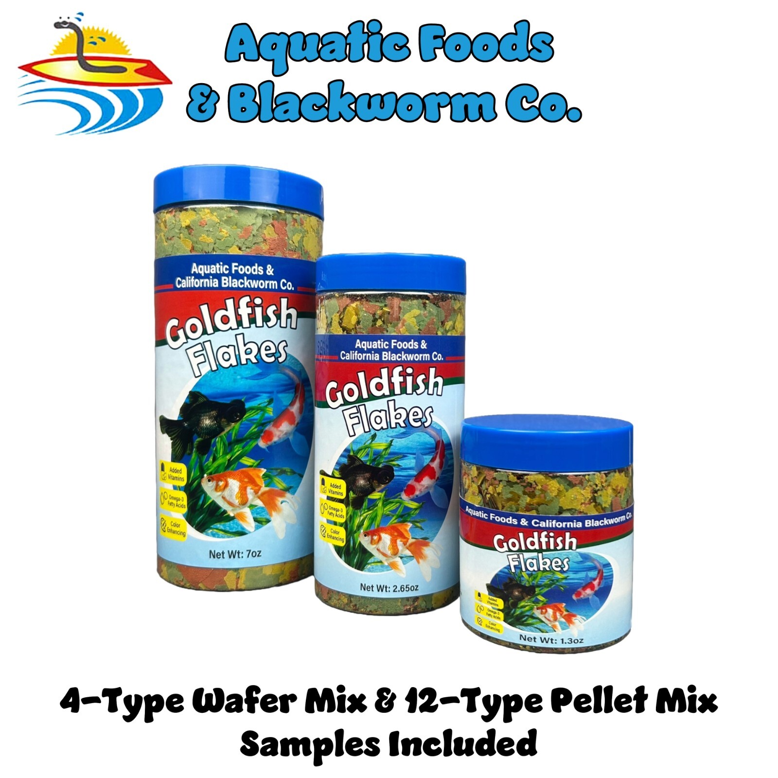 DISCOUNTED! Mislabeled Tropical Flakes, these are Tropical Flakes not Goldfish