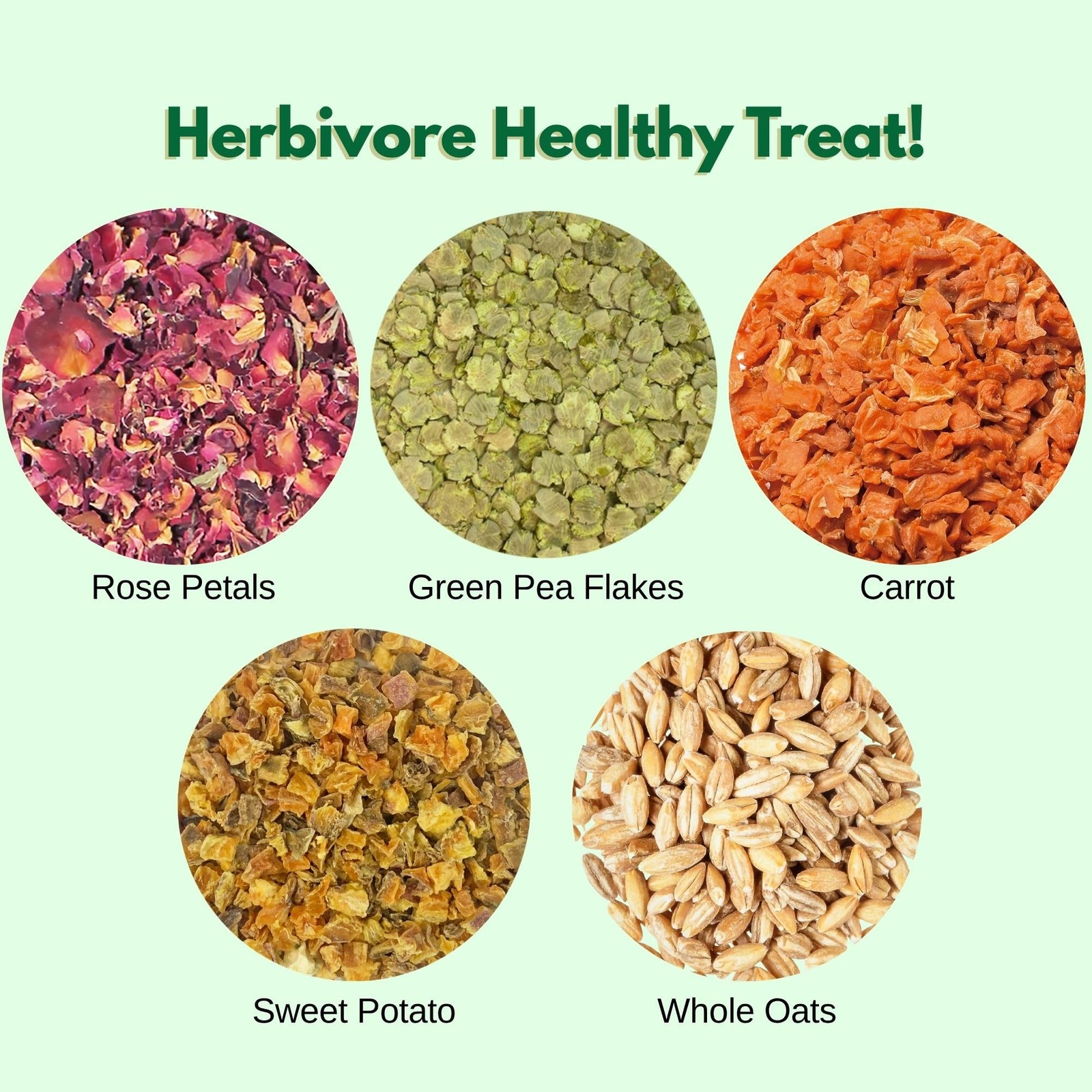 Herbivore Treat (3 oz.) – Healthy Natural Mixed 3 Ounce (Pack of 1), standard