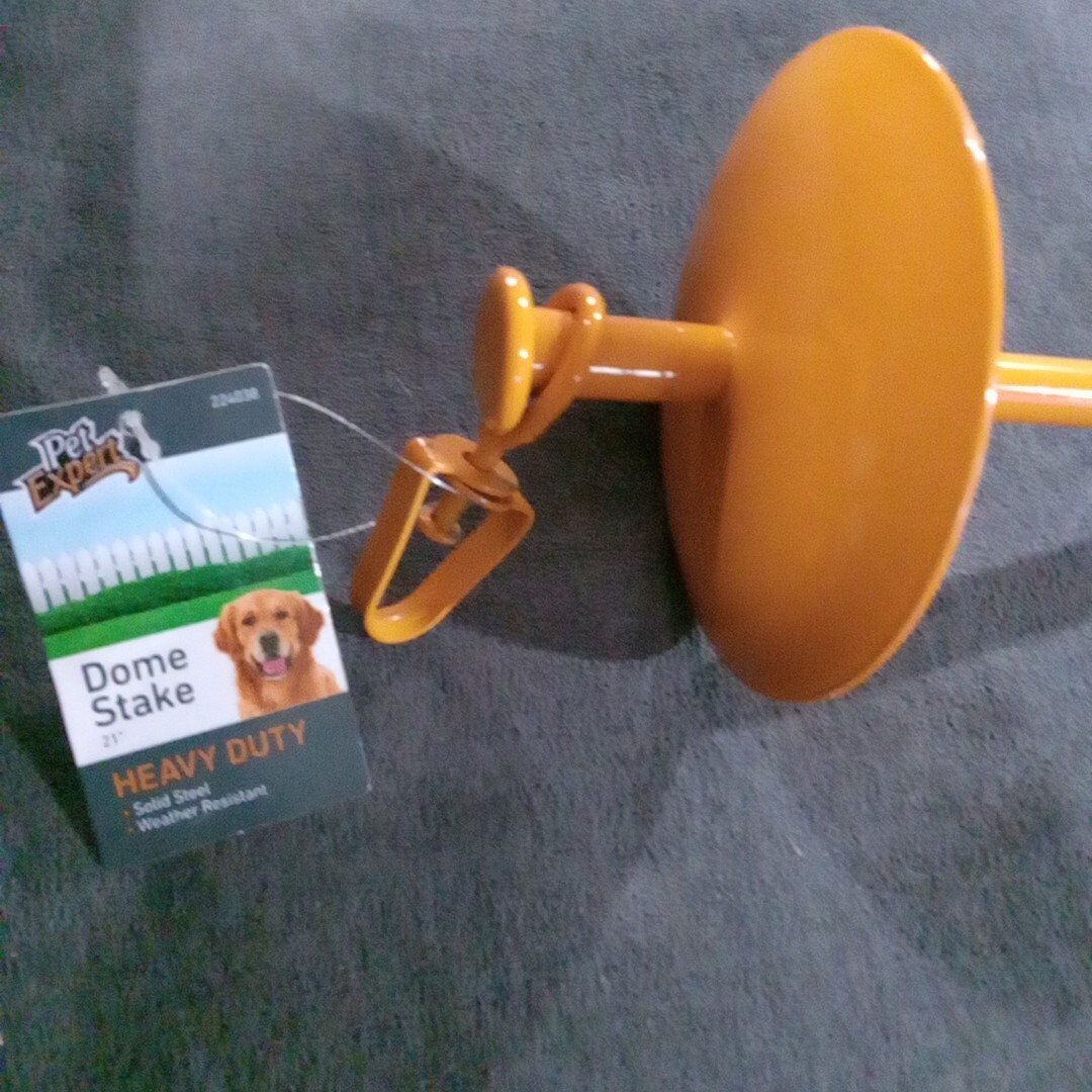 Heavy Duty Dome Stake Pet Expert Steel Heavy Duty 21 Inch