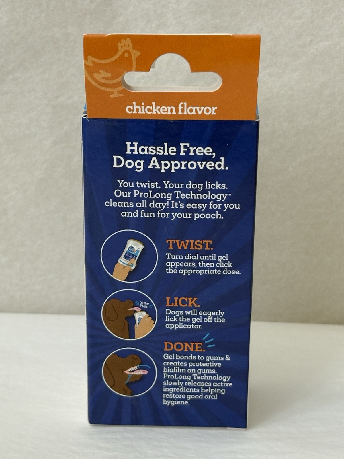 New Twist and Lick Dental for Dogs, Cleans Teeth and Freshens Breath (S4)